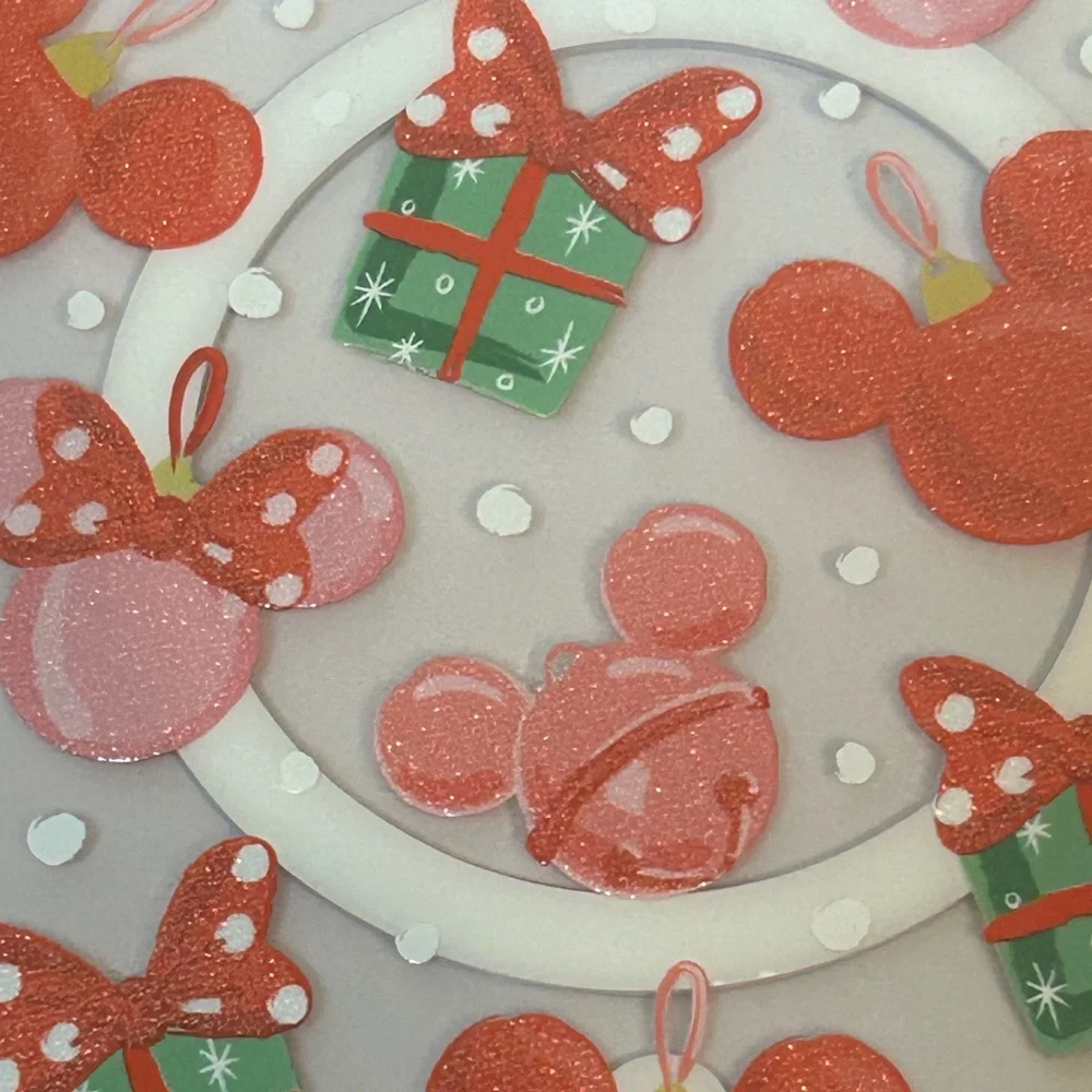 Disney Mickey & Minnie Mouse Ears Christmas Apple iPhone Case 16 Pro Max NWOT